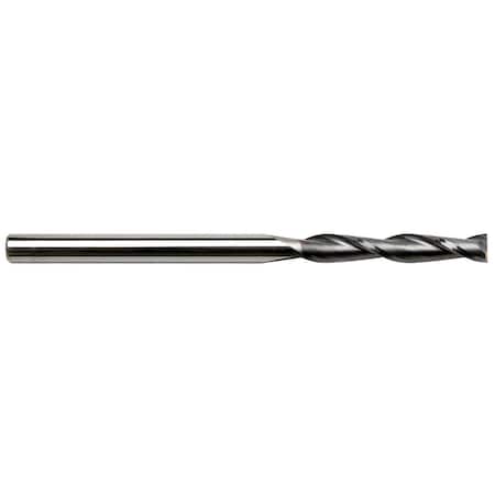 7/16 Diameter X 7/16 Shank 2-Flute Extra Long Length Yellow Series Carbide End Mills